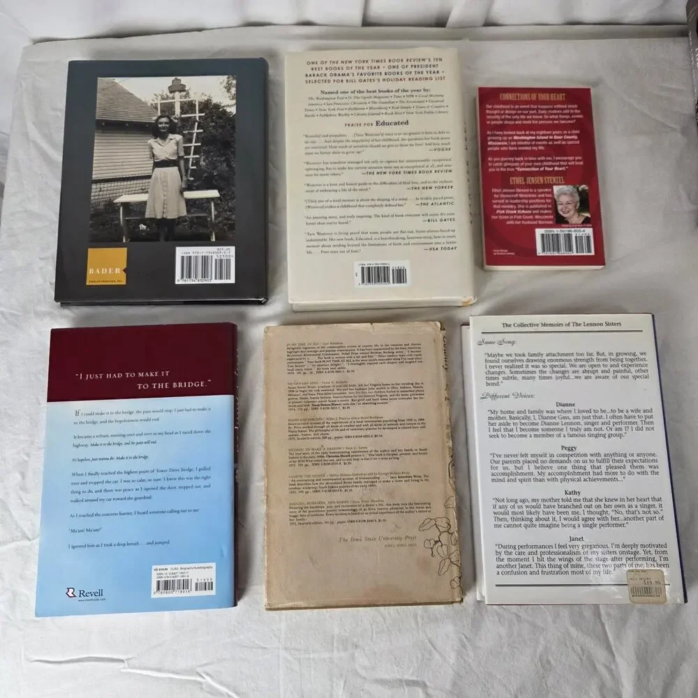 Lot of 11 Assorted Books Nonfiction Biography Memoir History Famous Women Music